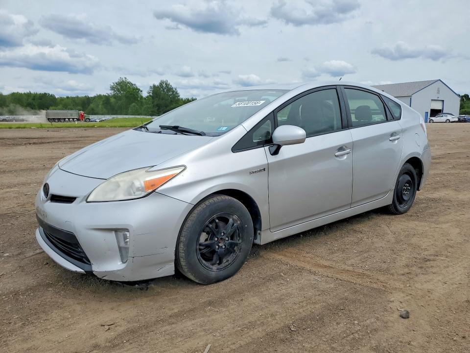 2013 Toyota Prius VIN JTDKN3DU4D0349936 COPART salvage auction — MECHANICAL, Oh - Certificate Of Title, sold $1,450 on 2026-07-02 (photo 1)