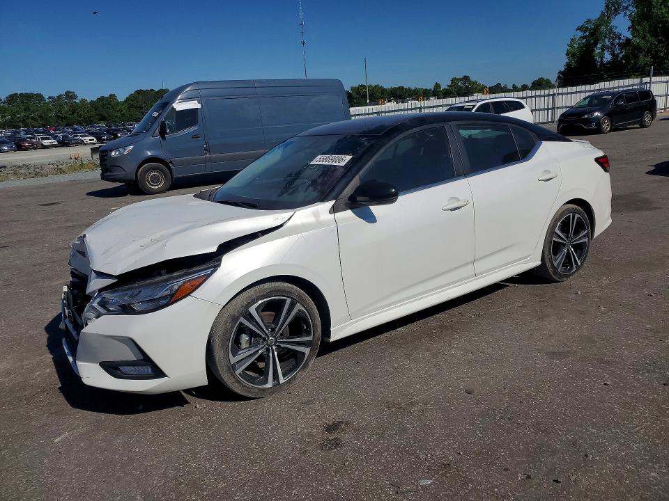2023 Nissan Sentra VIN 3N1AB8DV5PY266040 — COPART salvage auction photo