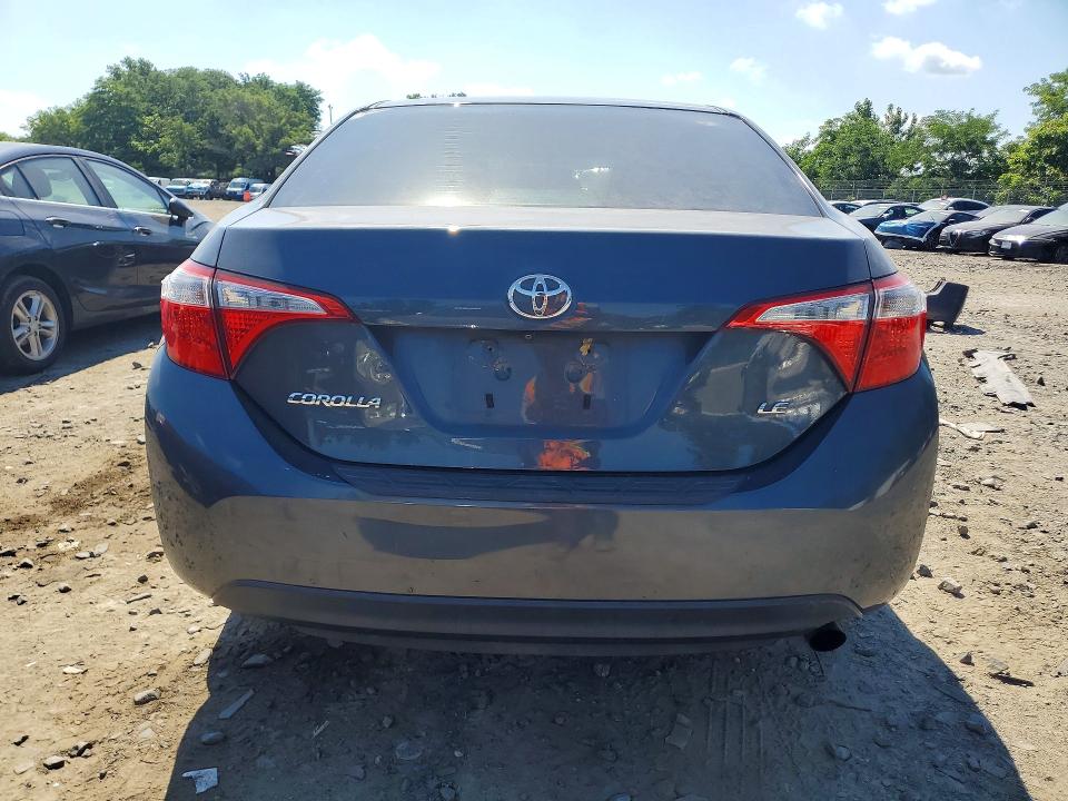 2016 Toyota Corolla VIN 2T1BURHE3GC685757 COPART salvage auction — FRONT END, Md - Cert Of Salvage > 75% Damage, sold $3,150 on 2026-07-02 (photo 6)