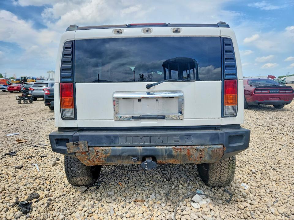 2004 Hummer H2 VIN 5GRGN23U74H122421 COPART salvage auction — REAR END, Il - Certificate Of Title, sold $250 on 2026-07-08 (photo 6)