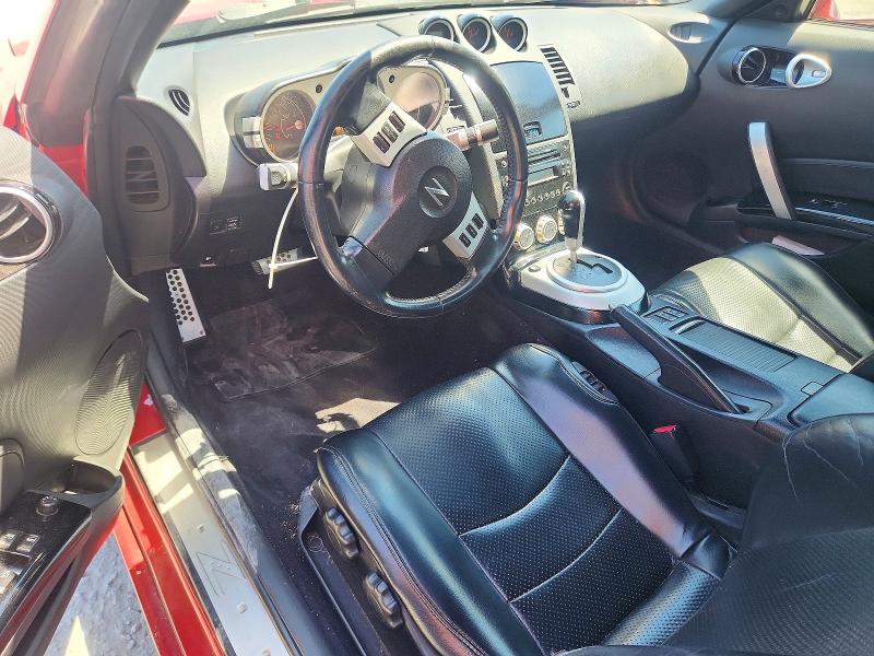 2006 Nissan 350z VIN JN1AZ36A66M453670 COPART salvage auction — SIDE, Nc - Salvage Certificate Of Title, sold $925 on 2026-07-22 (photo 8)