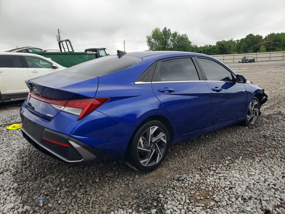 2024 Hyundai Elantra VIN KMHLP4DG5RU773359 COPART salvage auction — FRONT END, Al - Cert Of Title-Salvage Title, sold $4,300 on 2026-07-21 (photo 3)