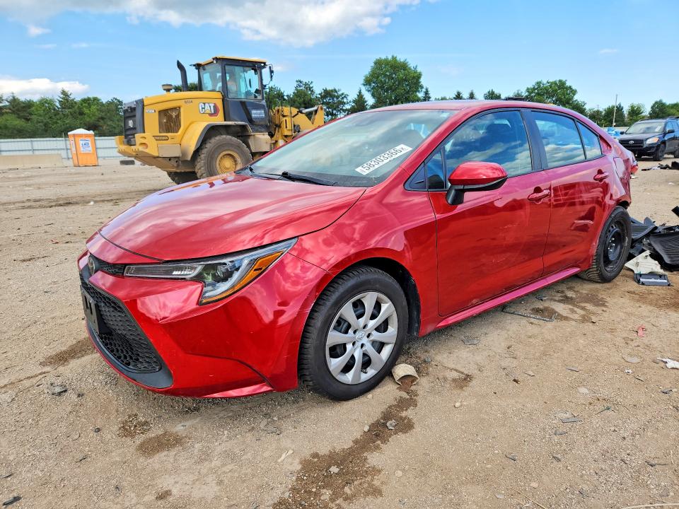 2020 Toyota VIN 5YFEPRAE0LP102957 COPART salvage auction — REAR END, IL - SALVAGE CERTIFICATE, sold $7,000 on 2026-07-28 (photo 1)
