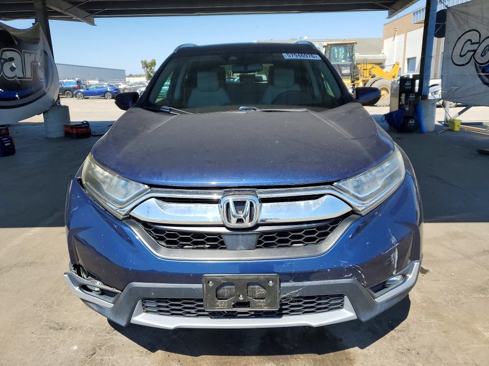 2018 Honda Cr-v VIN 7FARW1H98JE026061 COPART salvage auction — FRONT END, Ca - Salvage Certificate, sold $11,500 on 2026-07-07 (photo 5)