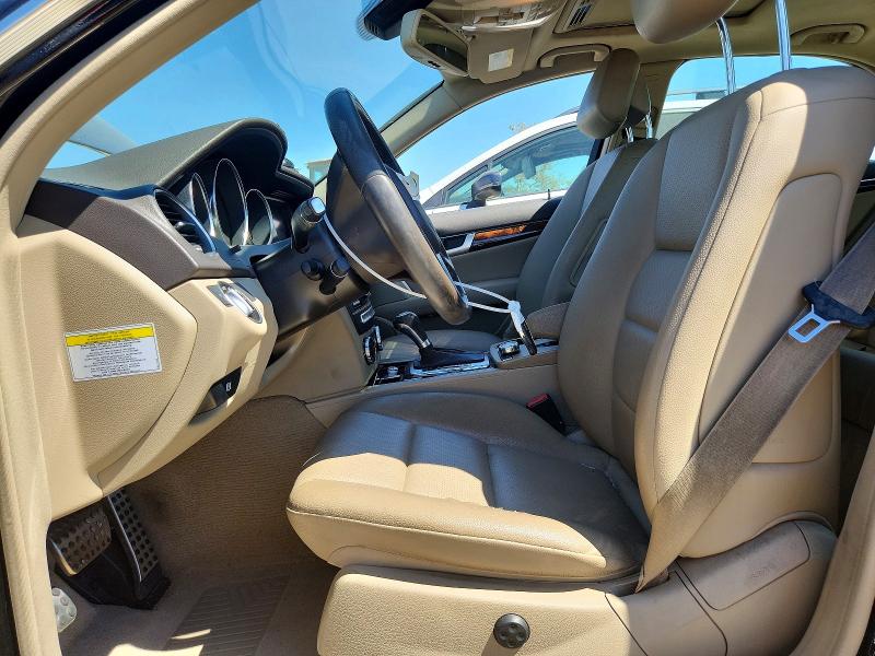 2014 Mercedes-benz C class VIN WDDGF4HB0ER306389 COPART salvage auction — FRONT END, CA - SALVAGE CERTIFICATE, sold $700 on 2026-08-06 (photo 7)