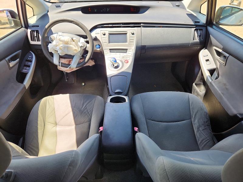2012 Toyota Prius VIN JTDKN3DU5C5420918 COPART salvage auction — FRONT END, IL - SALVAGE CERTIFICATE, sold $1,100 on 2026-07-28 (photo 8)