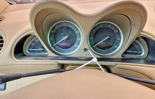 2003 Mercedes-benz Sl-class VIN WDBSK75F33F060315 COPART salvage auction — FRONT END, Tx - Certificate Of Title, sold $950 on 2026-07-09 (photo 9)