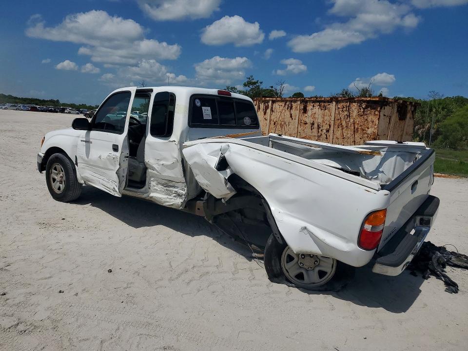 2001 Toyota Tacoma VIN 5TEVL52N51Z820093 COPART salvage auction — REAR END, Fl - Certificate Of Destruction, sold $1,250 on 2026-07-15 (photo 2)