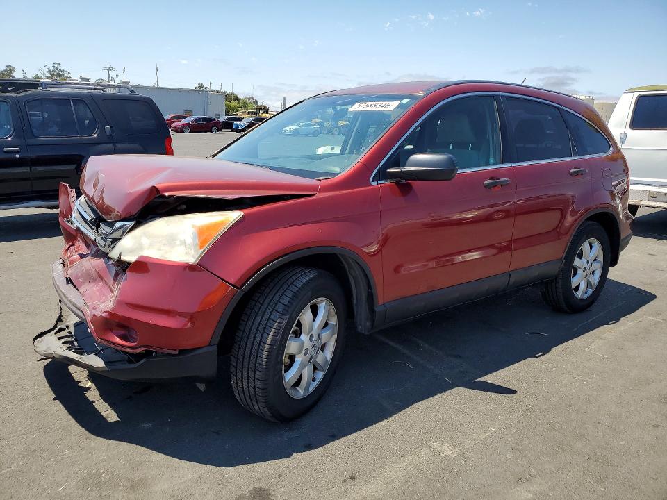 2011 Honda Cr-v VIN JHLRE4H49BC011977 COPART salvage auction — FRONT END, Ca - Salvage Certificate, sold $1,950 on 2026-07-22 (photo 1)
