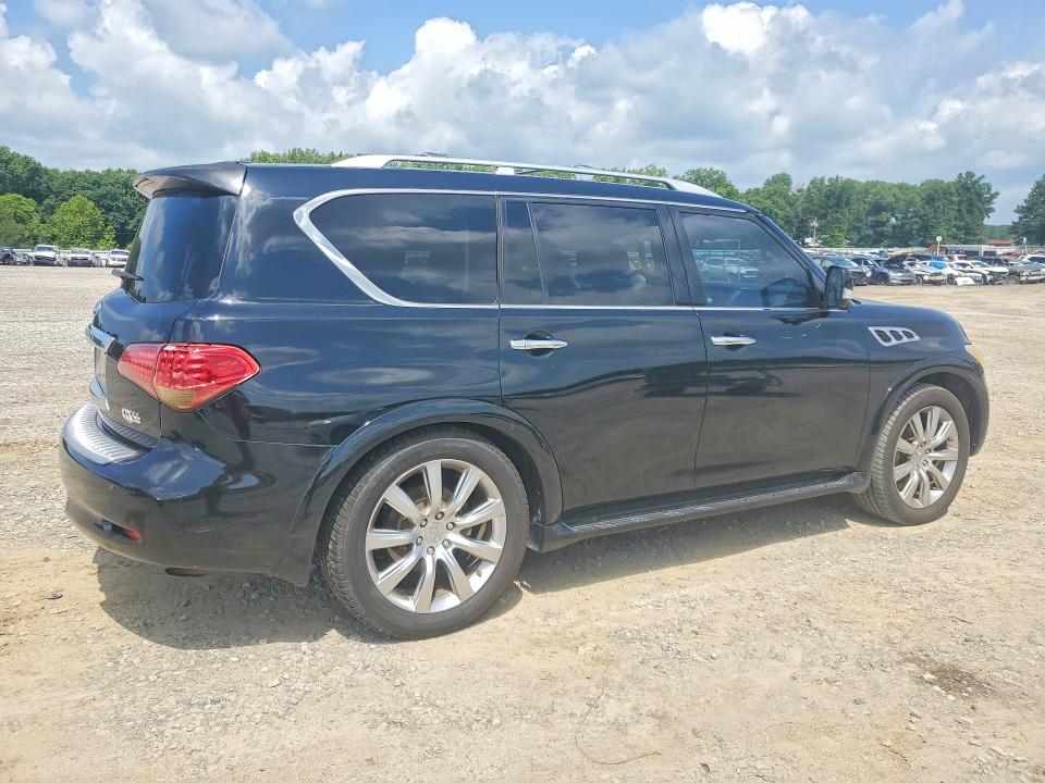 2012 Infiniti Qx56 VIN JN8AZ2NF2C9518585 COPART salvage auction — MINOR DENT/SCRATCHES, Ar - Certificate Of Title, sold $1,550 on 2026-07-08 (photo 3)