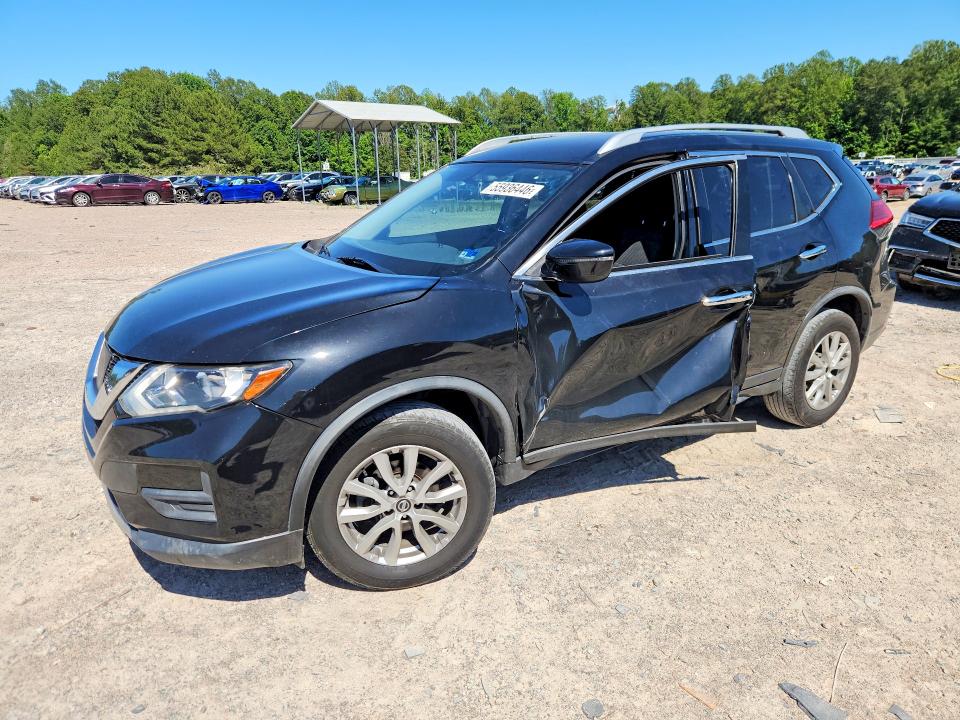 2017 Nissan Rogue VIN JN8AT2MV5HW025468 COPART salvage auction — SIDE, Va - Cert Of Title - Salvage, sold $1,100 on 2026-07-27 (photo 1)