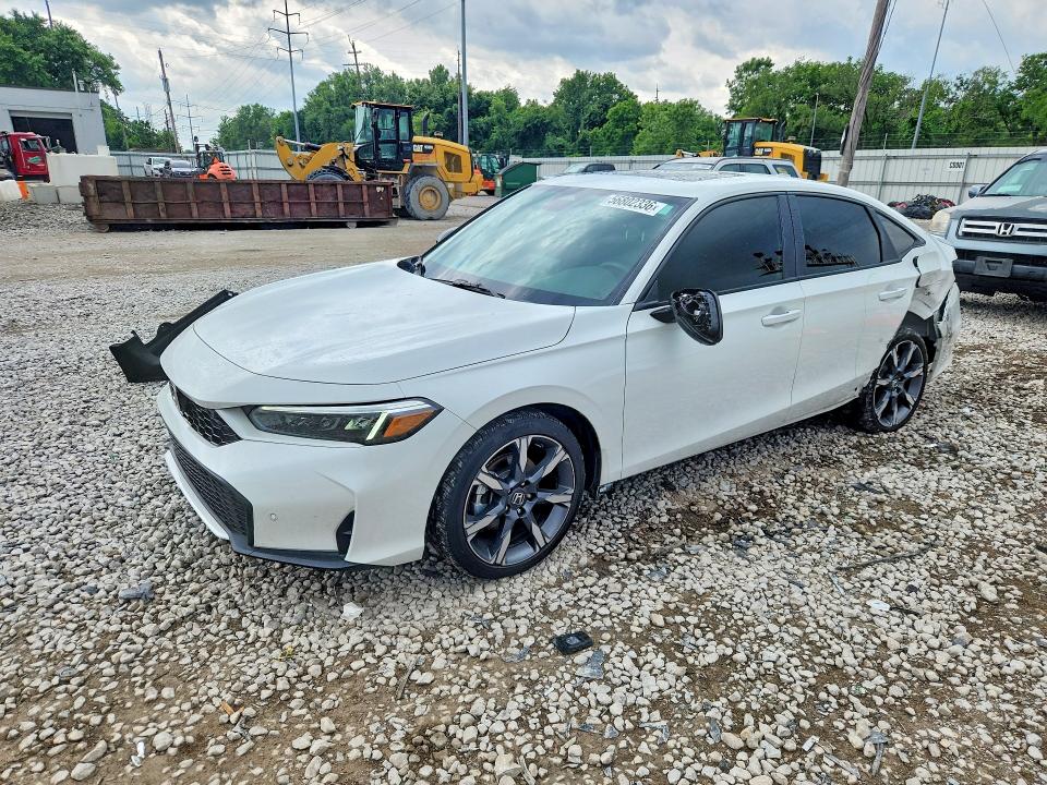 2026 Honda Civic VIN 2HGFE4F85TH305401 COPART salvage auction — REAR END, Oh - Cert Of Title-Salvage, sold $8,300 on 2026-07-28 (photo 1)