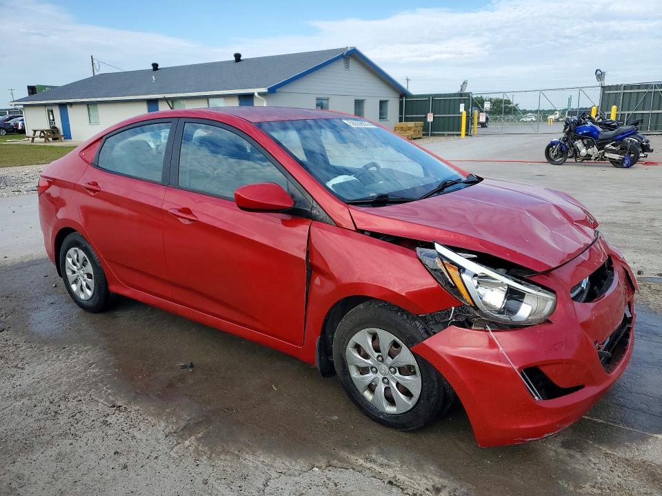 2015 Hyundai Accent VIN KMHCT4AE3FU936164 COPART salvage auction — FRONT END, KY - CERT OF TITLE-SALVAGE, sold $575 on 2026-07-27 (photo 4)