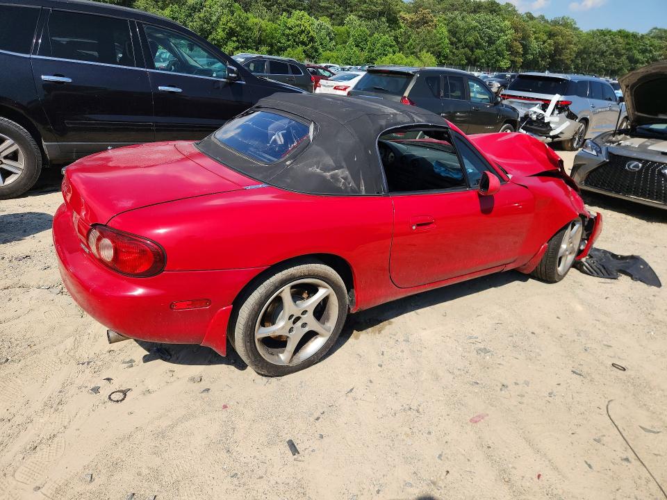 2003 Mazda Mx-5 miata VIN JM1NB353030304423 COPART salvage auction — FRONT END, MD - CERT OF SALVAGE > 75% DAMAGE (P), sold $400 on 2026-07-28 (photo 3)