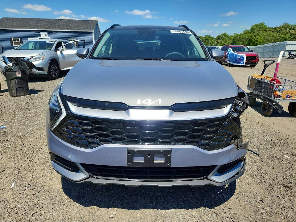 2025 Kia Sportage VIN 5XYK3CDF4SG290742 COPART salvage auction — FRONT END, Ma - Cert Of Title-Salvage, sold $8,300 on 2026-07-22 (photo 5)
