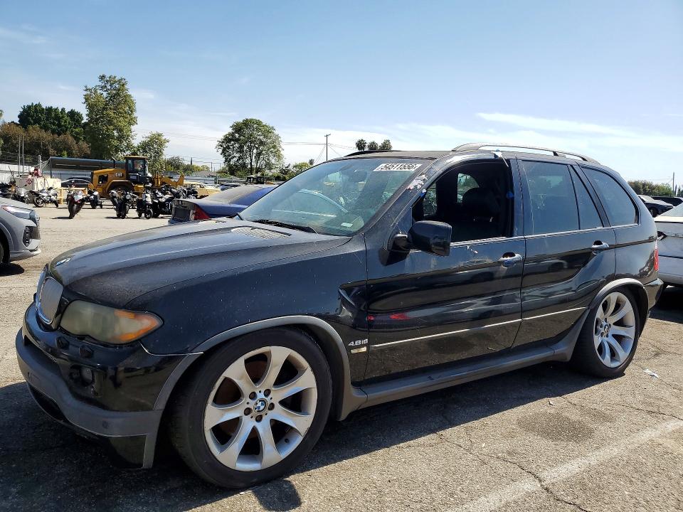 2004 BMW X5 VIN 5UXFA93574LE81521 COPART salvage auction — MINOR DENT/SCRATCHES, Ca - Salvage Certificate, sold $825 on 2026-07-24 (photo 1)