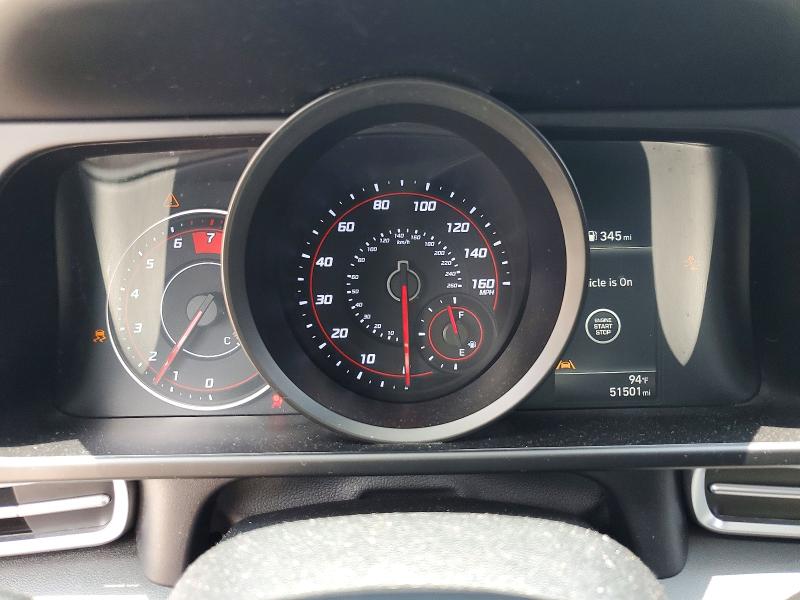 2023 Hyundai VIN KMHLM4AG2PU605429 COPART salvage auction — WATER/FLOOD, Tx - Salvage Vehicle Title, sold $6,900 on 2026-07-07 (photo 9)