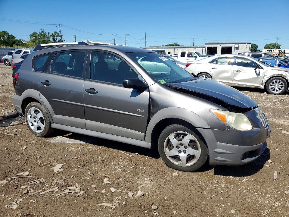 2007 Pontiac Vibe VIN 5Y2SL67807Z419227 COPART salvage auction — FRONT END, IL - SALVAGE CERTIFICATE, sold $475 on 2026-07-31 (photo 4)