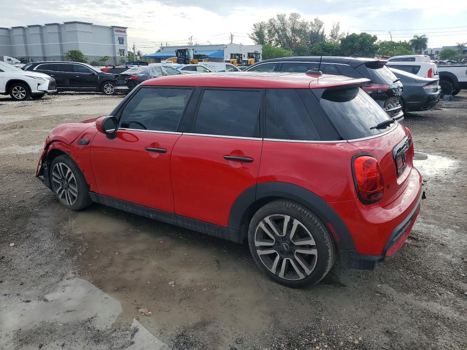 2024 Mini Cooper VIN WMW53DK03R2U72385 COPART salvage auction — FRONT END, FL - CERT OF TITLE SLVG REBUILDABLE, sold $6,200 on 2026-07-31 (photo 2)