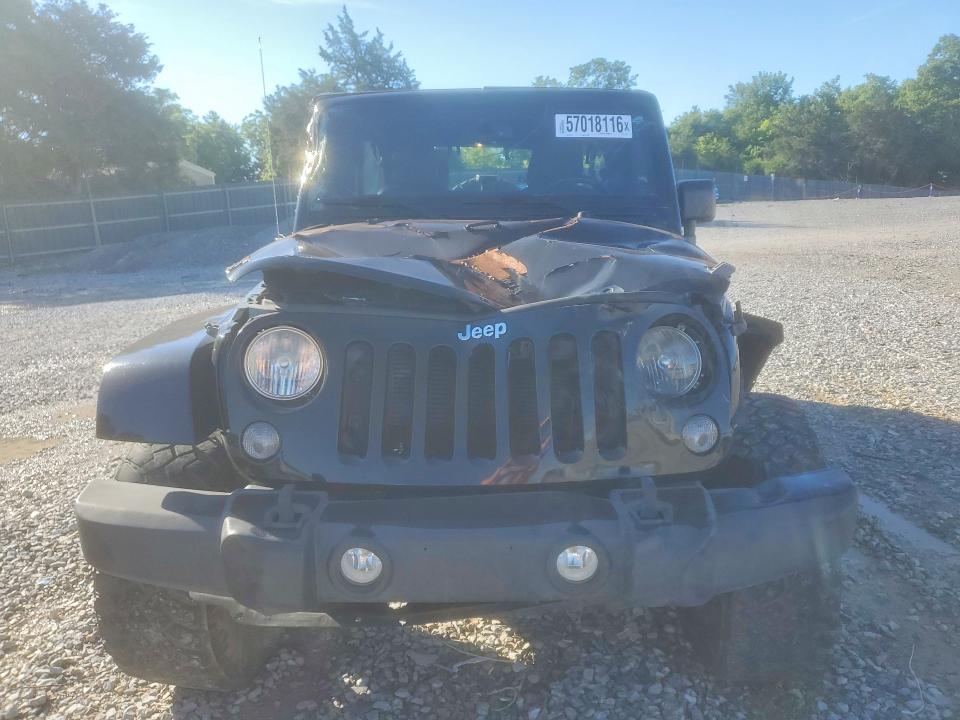 2014 Jeep Wrangler unlimited VIN 1C4BJWEG0EL135452 COPART salvage auction — ALL OVER, Tn - Salvage Certificate (P), sold $4,100 on 2026-07-02 (photo 5)