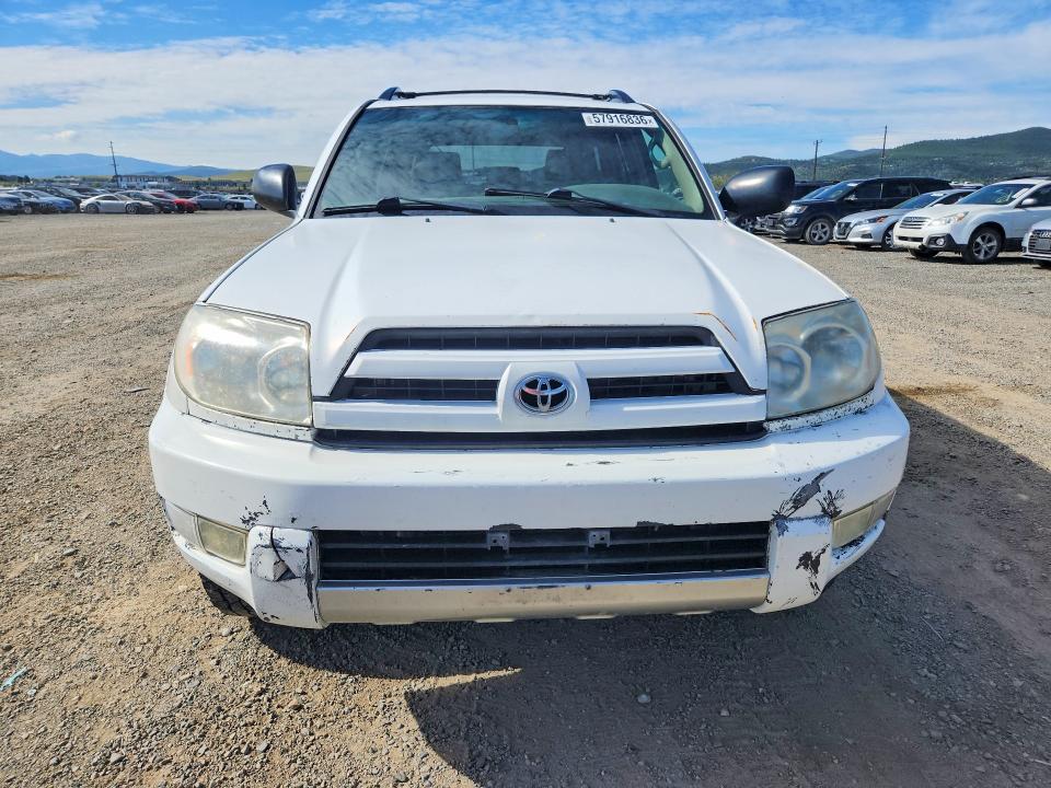 2004 Toyota 4runner VIN JTEBU14R540033508 COPART salvage auction — MECHANICAL, Mt - Certificate Of Title, sold $750 on 2026-07-04 (photo 5)
