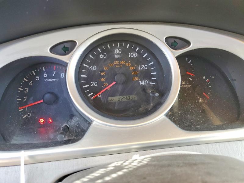 2004 Toyota Highlander VIN JTEGD21A240104755 COPART salvage auction — REAR END, Ca - Salvage Certificate, sold $800 on 2026-07-02 (photo 9)
