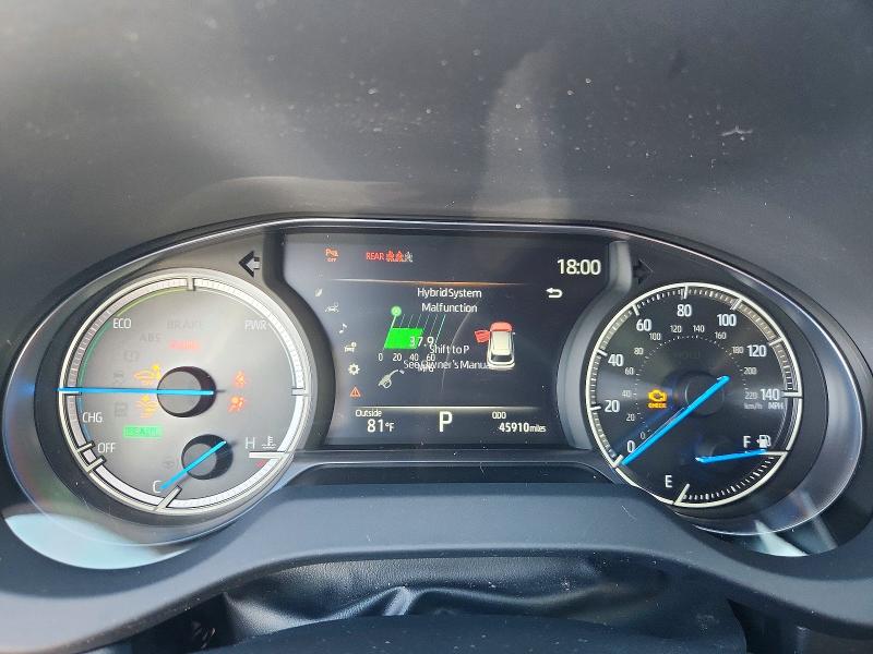 2021 Toyota Venza VIN JTEAAAAH8MJ078209 COPART salvage auction — FRONT END, Tx - Salvage Vehicle Title, sold $14,300 on 2026-07-28 (photo 9)