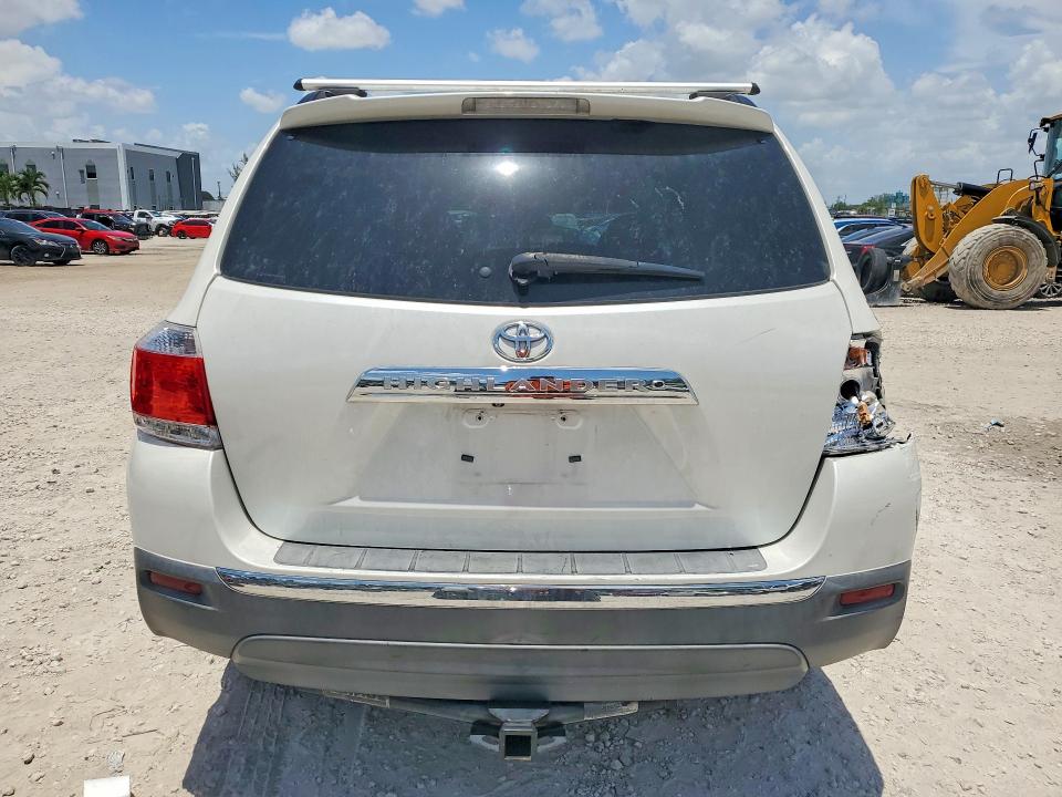 2012 Toyota VIN 5TDYK3EH4CS061379 COPART salvage auction — FRONT END, Fl - Cert Of Title Slvg Rebuildable, sold $2,350 on 2026-07-31 (photo 6)