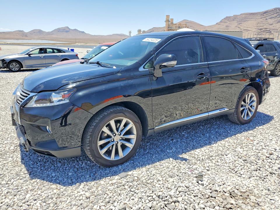 2014 Lexus Rx 450h VIN JTJZB1BA8E2010054 COPART salvage auction — REAR END, Nv - Salvage Title, sold $150 on 2026-07-29 (photo 1)