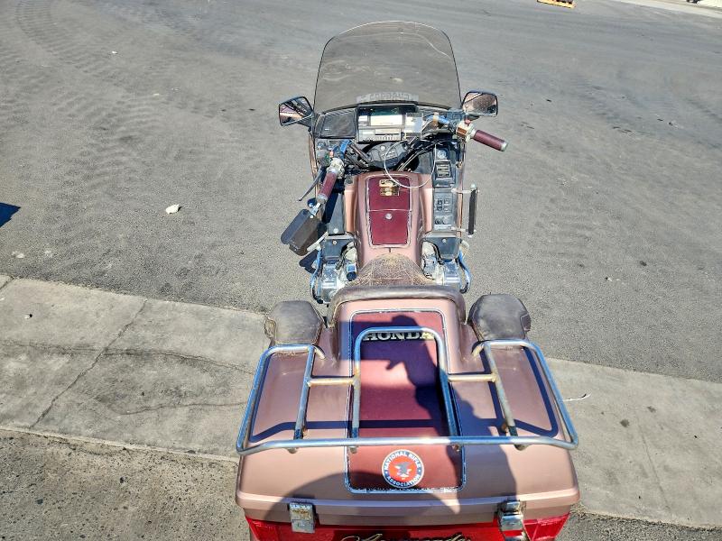 1986 Honda Gl1200 VIN 1HFSC1452GA212341 COPART salvage auction — MECHANICAL, CA - DIS/DLR/EXP APP FOR DUP CLEAN, sold $60 on 2026-07-09 (photo 6)