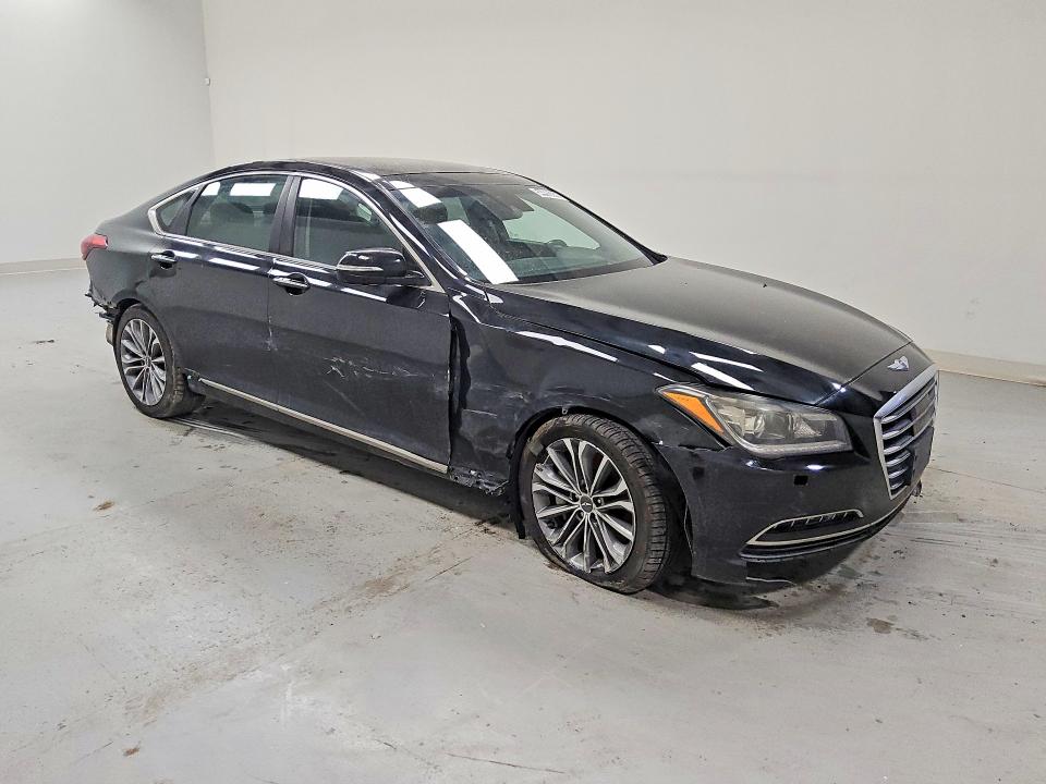 2015 Hyundai Genesis VIN KMHGN4JE5FU036149 COPART salvage auction — FRONT END, Wv - Certificate Of Title, sold $1,250 on 2026-07-07 (photo 4)