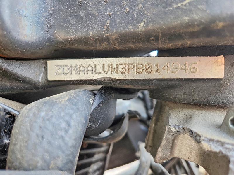 2023 Ducati VIN ZDMAALVW3PB014946 COPART salvage auction — ROLLOVER, Co - Non-Repairable Cert Of Title, sold $550 on 2026-07-15 (photo 9)