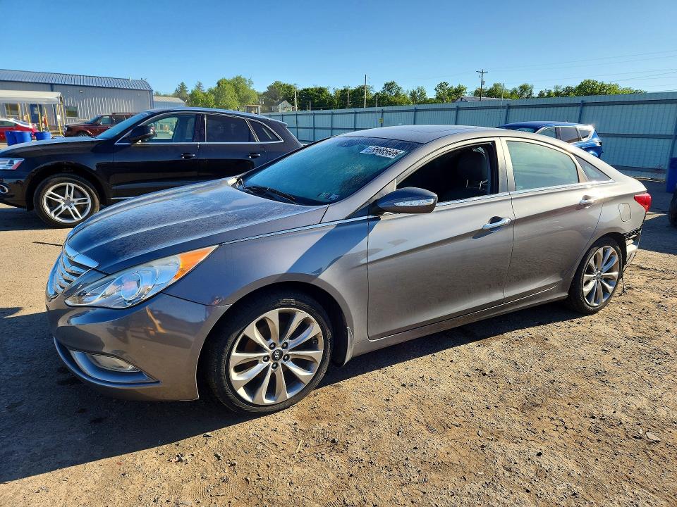 2013 Hyundai Sonata VIN 5NPEC4AB1DH557352 COPART salvage auction — REAR END, Pa - Certificate Of Salvage, sold $1,050 on 2026-07-14 (photo 1)