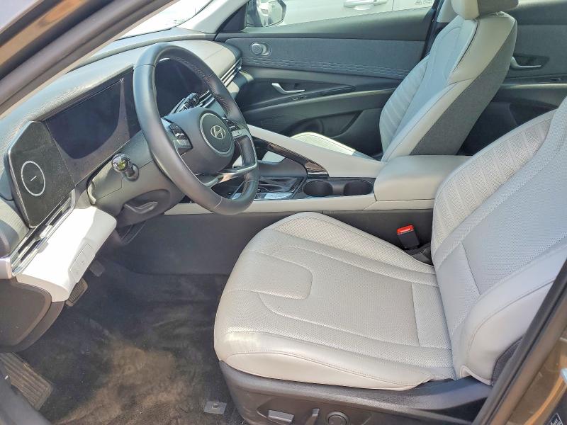 2024 Hyundai Elantra VIN KMHLP4DG5RU664027 COPART salvage auction — FRONT END, Hi - Certificate Of Salvage, sold $550 on 2026-08-31 (photo 7)