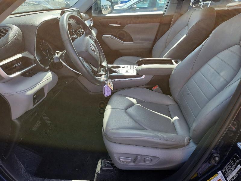 2020 Toyota VIN 5TDGZRAHXLS020285 COPART salvage auction — HAIL, Sc - Cert Of Title-Salvage, sold $16,500 on 2026-07-16 (photo 7)
