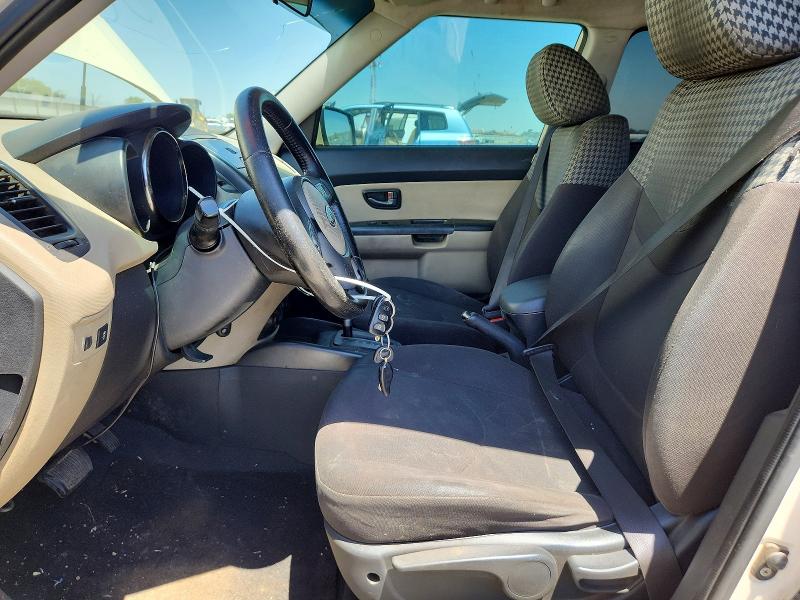 2010 Kia Soul VIN KNDJT2A22A7151471 COPART salvage auction — FRONT END, CA - SALVAGE CERTIFICATE, sold $525 on 2026-07-17 (photo 7)