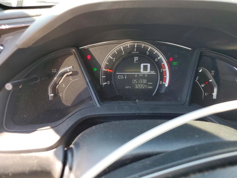 2017 Honda Civic VIN SHHFK7H29HU226732 COPART salvage auction — REAR END, Ar - Cert Of Title-Salvage, sold $5,200 on 2026-07-08 (photo 9)