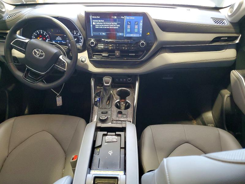 2021 Toyota Highlander VIN 5TDDZRBH9MS159665 COPART salvage auction — FRONT END, Pa - Certificate Of Salvage, sold $17,700 on 2026-07-15 (photo 8)