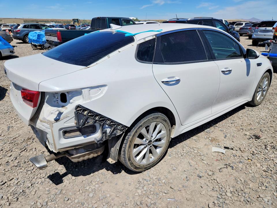 2017 Kia Optima VIN 5XXGT4L34HG121059 COPART salvage auction — REAR END, Ut - Salvage Certificate, sold $1,600 on 2026-07-02 (photo 3)