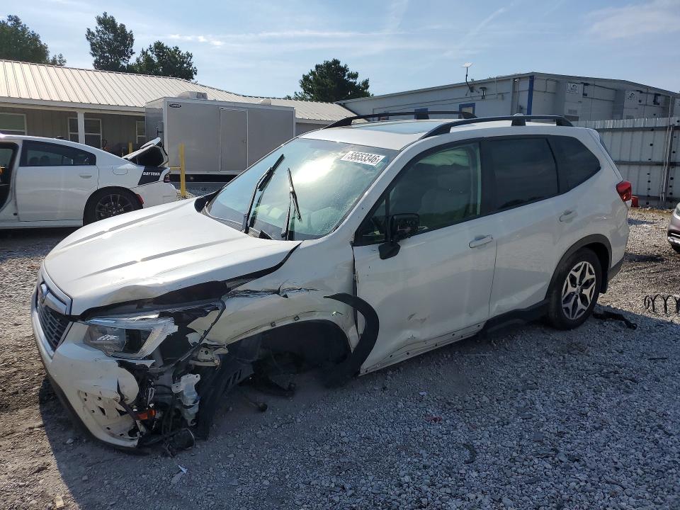 2021 Subaru VIN JF2SKAFC1MH566915 COPART salvage auction — FRONT END, Ar - Cert Of Title-Salvage, sold $3,450 on 2026-07-29 (photo 1)