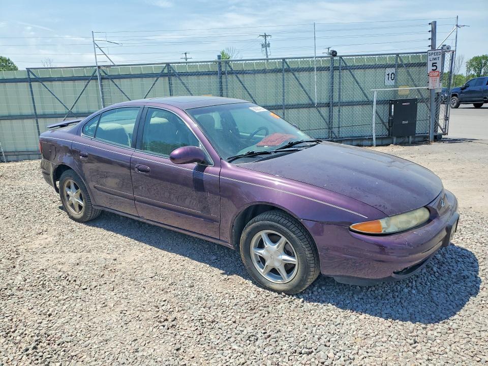 1999 Oldsmobile Alero VIN 1G3NL52E9XC392147 COPART salvage auction — MECHANICAL, NY - MV-907A SALVAGE CERTIFICATE, sold $250 on 2026-07-06 (photo 4)