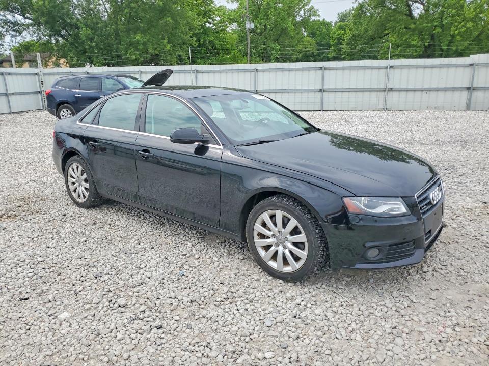 2011 Audi A4 VIN WAUFFAFLXBN022526 COPART salvage auction — FRONT END, OH - CERTIFICATE OF TITLE, sold $2,250 on 2026-07-10 (photo 4)