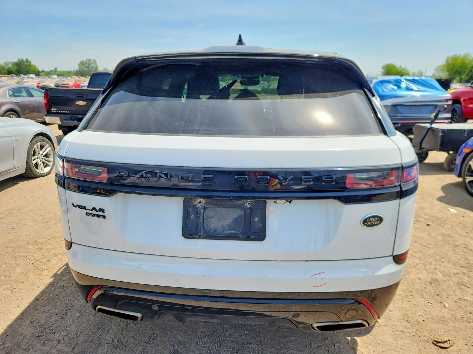 2020 Land rover Range rover velar VIN SALYK2FX8LA242698 COPART salvage auction — FRONT END, On - Permit No Brand - Unfit, sold $8,200 on 2026-07-07 (photo 6)