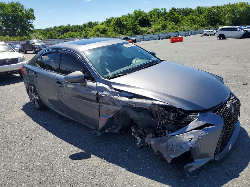 2018 Lexus Is VIN JTHC81D20J5032196 COPART salvage auction — FRONT END, Pa - Certificate Of Salvage, sold $2,600 on 2026-07-14 (photo 4)