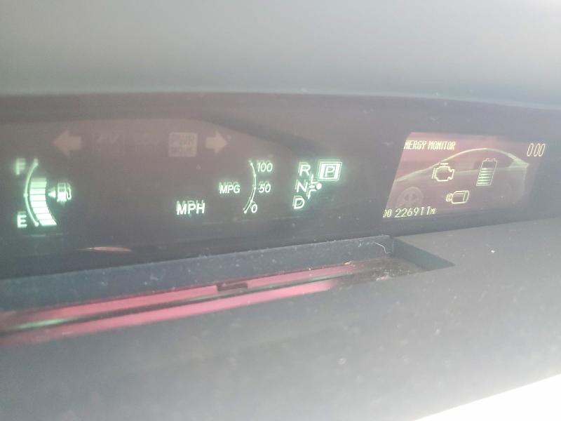 2013 Toyota Prius VIN JTDKN3DU0D5608733 COPART salvage auction — FRONT END, Ca - Salvage Certificate, sold $60 on 2026-07-28 (photo 9)