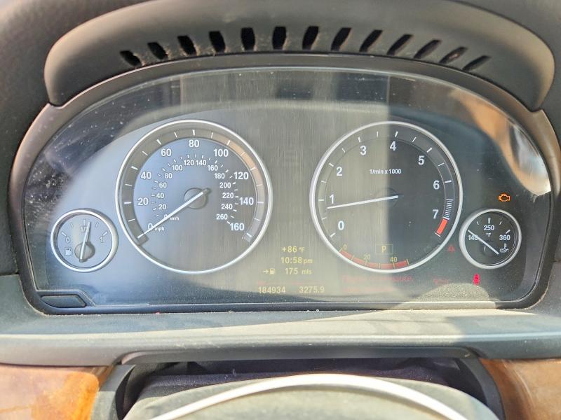 2011 BMW 5 series VIN WBAFU9C55BC785236 COPART salvage auction — MECHANICAL, UT - SALVAGE CERTIFICATE, sold $475 on 2026-07-28 (photo 9)