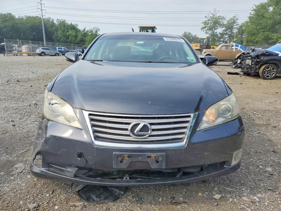 2011 Lexus Es 350 VIN JTHBK1EG0B2422869 COPART salvage auction — FRONT END, Md - Cert Of Salvage > 75% Damage, sold $1,100 on 2026-07-31 (photo 5)