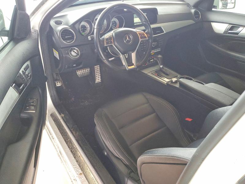 2014 Mercedes-benz C-klasse VIN WDDGJ4HB6EG200278 COPART salvage auction — WATER/FLOOD, TX - SALVAGE TITLE-FLOOD DAMAGE, sold $1,950 on 2026-08-04 (photo 8)
