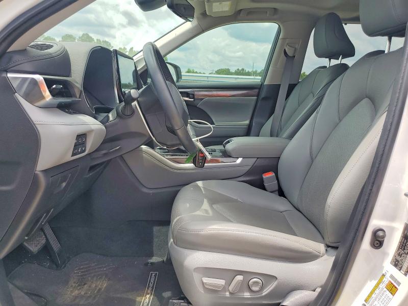 2022 Toyota Highlander VIN 5TDXBRCH3NS077433 COPART salvage auction — FRONT END, Sc - Cert Of Title-Salvage, sold $21,200 on 2026-07-08 (photo 7)