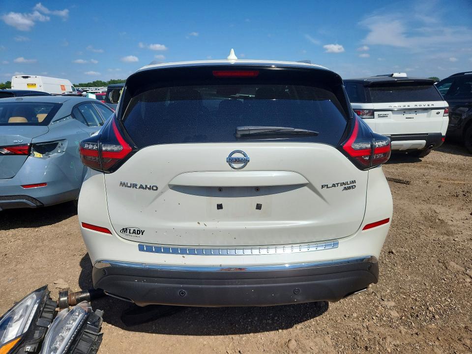2020 Nissan Murano VIN 5N1AZ2DS8LN115692 COPART salvage auction — FRONT END, IL - SALVAGE CERTIFICATE, sold $4,350 on 2026-07-30 (photo 6)